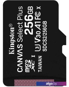 Карта памяти Canvas Select Plus microSDXC 256GB Kingston