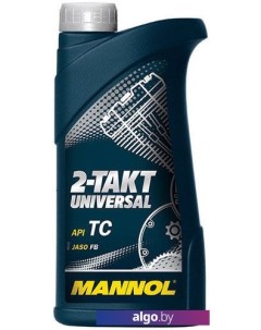 Моторное масло 2-Takt Universal API TC 1л Mannol