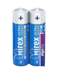 Батарейки Ultra Alkaline AA 2 шт LR6-S2 Mirex