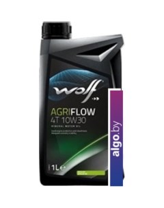 Моторное масло AgriFlow 4T 10W-30 1л Wolf