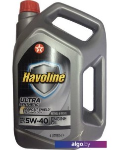 Моторное масло Havoline Ultra 5W-40 4л Texaco