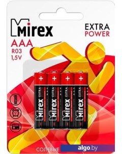 Батарейки Extra Power AAA 4 шт ER03-E4 Mirex