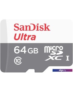 Карта памяти Ultra SDSQUNR-064G-GN3MN microSDXC 64GB Sandisk