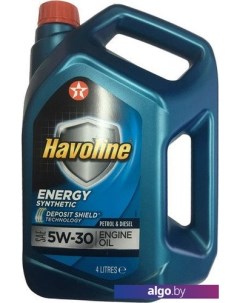 Моторное масло Havoline Energy 5W-30 4л Texaco