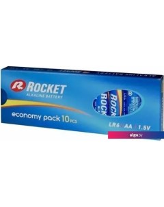 Батарейка Ecopack LR6 10 шт Rocket