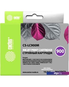 Картридж CS-LC900M (аналог Brother LC900M) Cactus