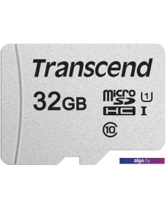 Карта памяти microSDHC 300S 32GB Transcend