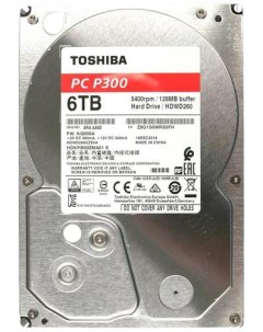 Жесткий диск P300 6TB HDWD260UZSVA Toshiba