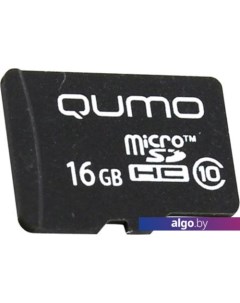 Карта памяти microSDHC QM16GMICSDHC10NA 16GB Qumo