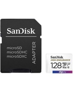 Карта памяти High Endurance microSDXC SDSQQNR-128G-GN6IA 128GB (с адаптером) Sandisk