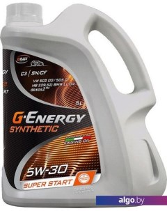 Моторное масло Synthetic Super Start 5W-30 5л G-energy