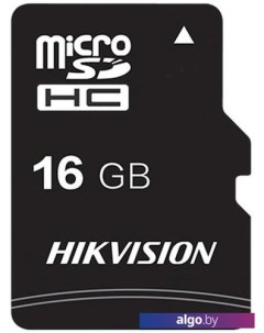 Карта памяти microSDHC HS-TF-C1/16G 16GB Hikvision