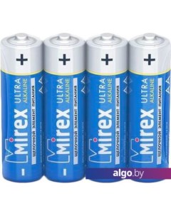 Батарейки Ultra Alkaline AA 4 шт LR6-S4 Mirex