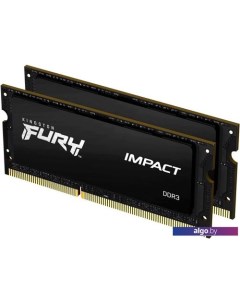 Оперативная память FURY Impact 2x8GB DDR3 SODIMM PC3-14900 KF318LS11IBK2/16 Kingston