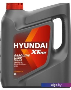 Моторное масло Gasoline G500 10W-40 4л Hyundai xteer