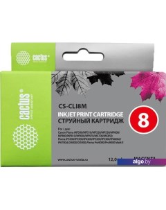 Картридж CS-CLI8M (аналог Canon CLI-8 Magenta) Cactus