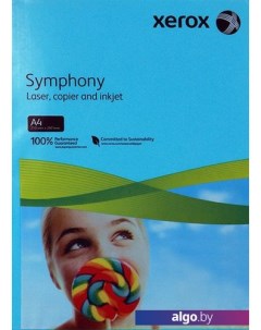 Офисная бумага Symphony Aqua Blue A4, 500л (80 г/м2) [003R94120] Xerox