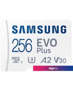 Карта памяти EVO Plus 2024 microSDXC 256GB (с адаптером) Samsung