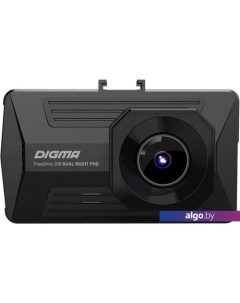 Автомобильный видеорегистратор FreeDrive 208 Dual Night FHD Digma