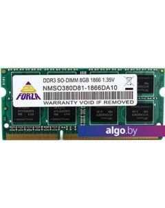 Оперативная память 4GB DDR3 SODIMM PC3-12800 NMSO340C81-1600DA10 Neo forza