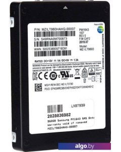 SSD PM1643 960GB MZILT960HAHQ Samsung