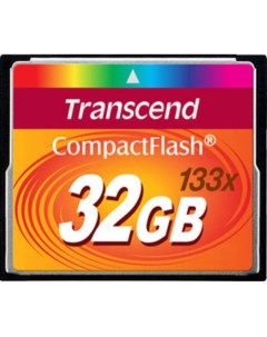 Карта памяти 133x CompactFlash 32 Гб (TS32GCF133) Transcend