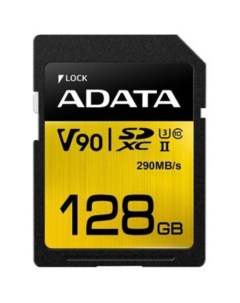 Карта памяти A-Data Premier ONE ASDX128GUII3CL10-C SDXC 128GB Adata