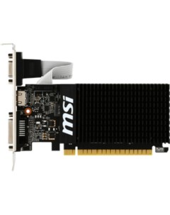 Видеокарта GeForce GT 710 1GB DDR3 [GT 710 1GD3H LP] Msi