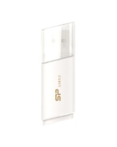 USB Flash Blaze B06 White 32GB (SP032GBUF3B06V1W) Silicon power