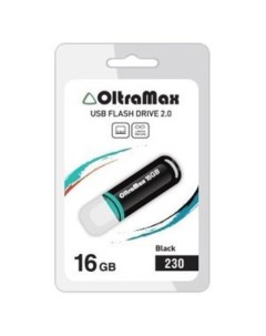 USB Flash 230 16GB (черный) [OM-16GB-230-Black] Oltramax