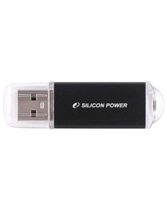 USB Flash Ultima II I-Series Black 8 Гб (SP008GBUF2M01V1K) Silicon power