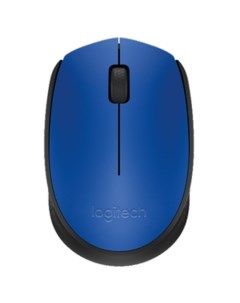 Мышь M171 Wireless Mouse синий/черный [910-004640] Logitech