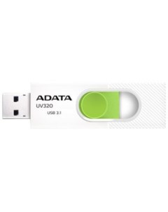 USB Flash A-Data UV320 32GB (белый/зеленый) Adata