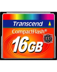 Карта памяти 133x CompactFlash 16 Гб (TS16GCF133) Transcend