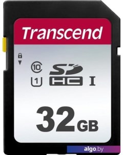 Карта памяти SDHC 300S 32GB Transcend