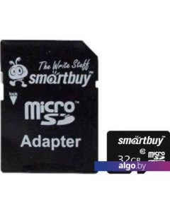 Карта памяти Smart Buy microSDHC Class 10 32GB (SB32GBSDCL10-01) Smartbuy