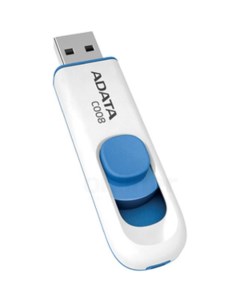 USB Flash A-Data C008 White+Blue 16 Гб (AC008-16G-RWE) Adata