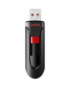 USB Flash Cruzer Glide 64GB Black [SDCZ600-064G-G35] Sandisk