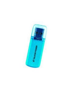 USB Flash Helios 101 16 Гб SP016GBUF2101V1B (синий) Silicon power