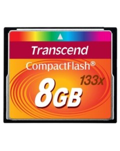 Карта памяти 133x CompactFlash 8 Гб (TS8GCF133) Transcend