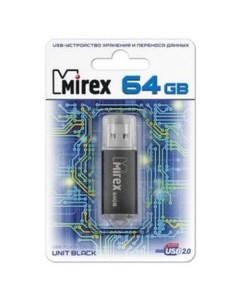 USB Flash Unit Silver 64GB [13600-FMUUSI64] Mirex