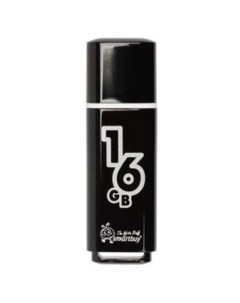 USB Flash Smart Buy Glossy Black 16GB (SB16GBGS-K) Smartbuy