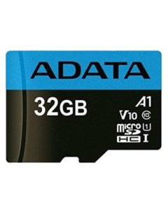 Карта памяти A-Data Premier AUSDH32GUICL10A1-RA1 microSDHC 32GB (с адаптером) Adata