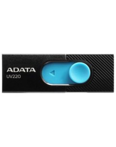 USB Flash A-Data UV220 32GB (черный/голубой) Adata