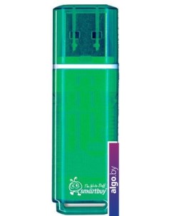 USB Flash Smart Buy Glossy Green 4GB (SB4GBGS-G) Smartbuy