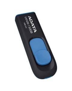 USB Flash A-Data DashDrive UV128 Black/Blue 32GB (AUV128-32G-RBE) Adata