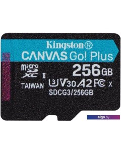 Карта памяти Canvas Go! Plus microSDXC 256GB Kingston