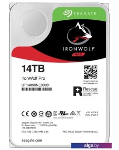 Жесткий диск IronWolf Pro 14TB ST14000NE0008 Seagate