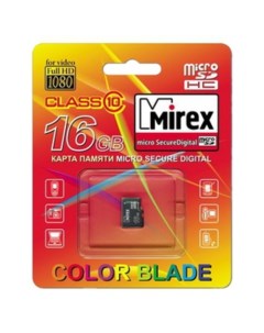 Карта памяти microSDHC (Class 10) 16GB (13612-MC10SD16) Mirex