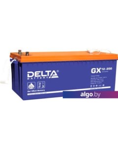 Аккумулятор для ИБП GX 12-200 (12В/200 А·ч) Delta